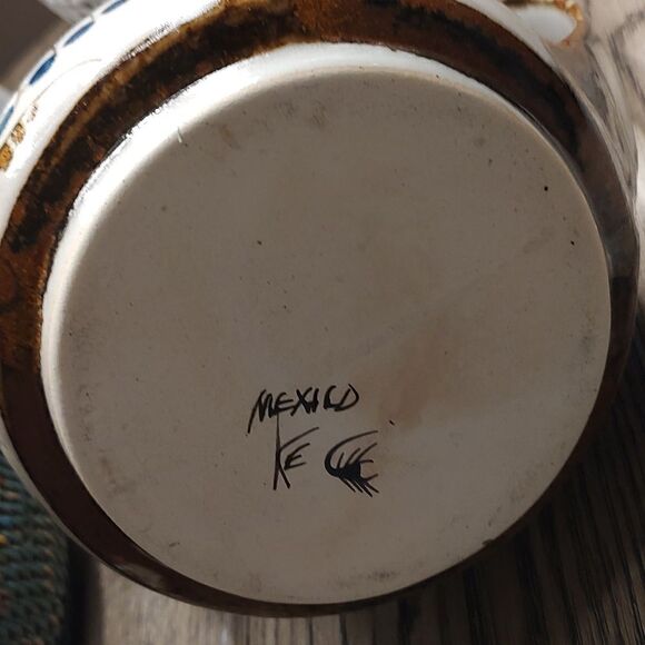 Ken Edwards Collection Extra Large Coffee Pot Hand Painted Signed - Picture 6 of 15